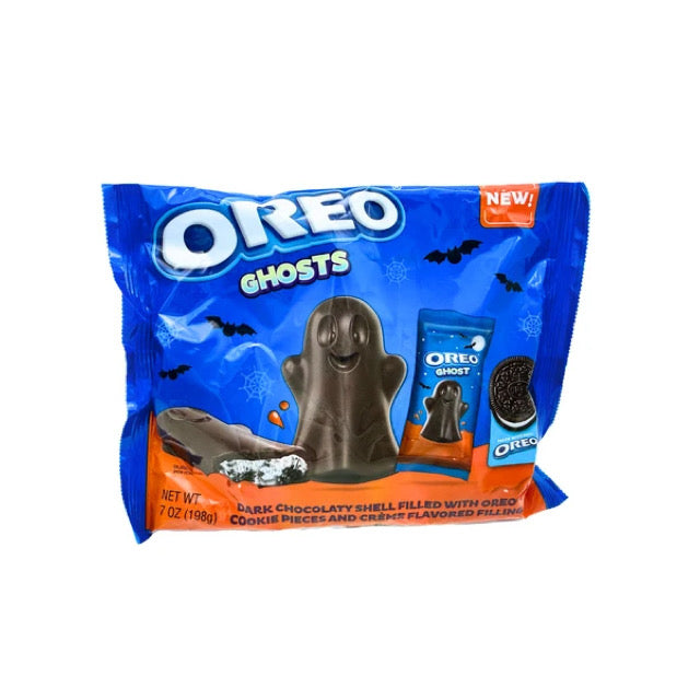 Oreo NEW Halloween Ghosts Dark Chocolate Oreo Filled Shells (198g) - America
