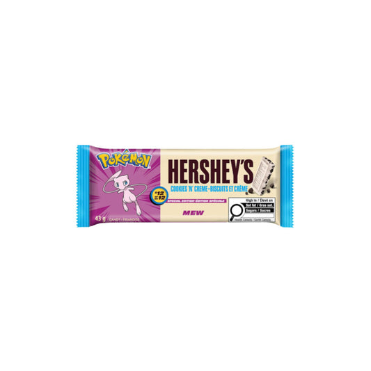 Hershey's Special Edition Pokemon Cookies n Creme (43g) - Canada (1x RANDOMLY SELECTED)