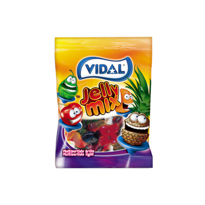 Vidal Jelly Mix Candy Peg Bag (90g) - Spain