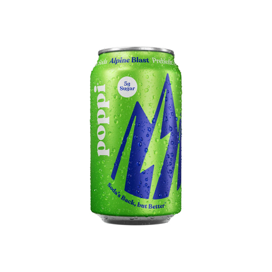 Poppi Alpine Blast Prebiotic Soda (355ml) - America