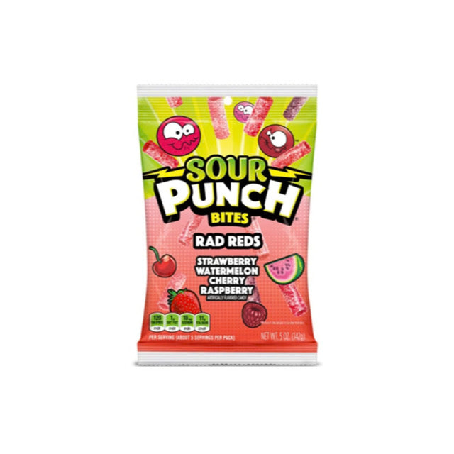 Sour Punch Rad Reds Bites (142g) - America