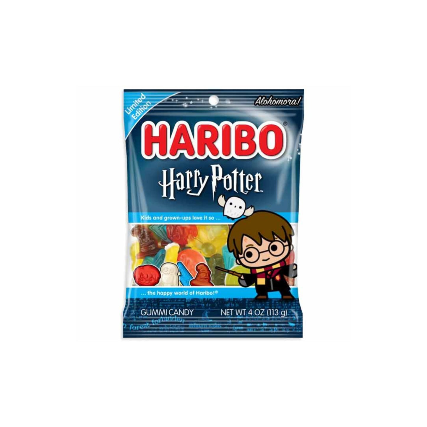 Haribo Harry Potter Gummy Candy Peg Bag (113g) - America