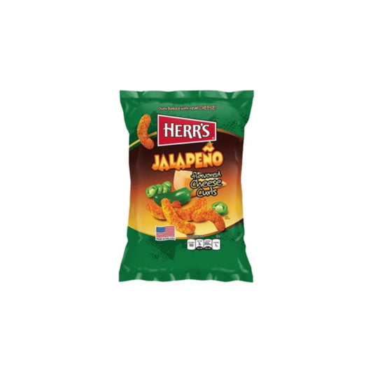 Herr's Jalapeño Cheese Curls Small Bag (28g) - America