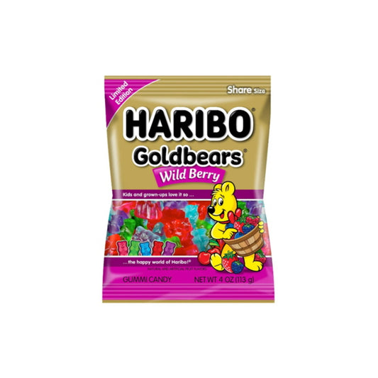 Haribo Goldbears Wild Berry Peg Bag (142g) - America