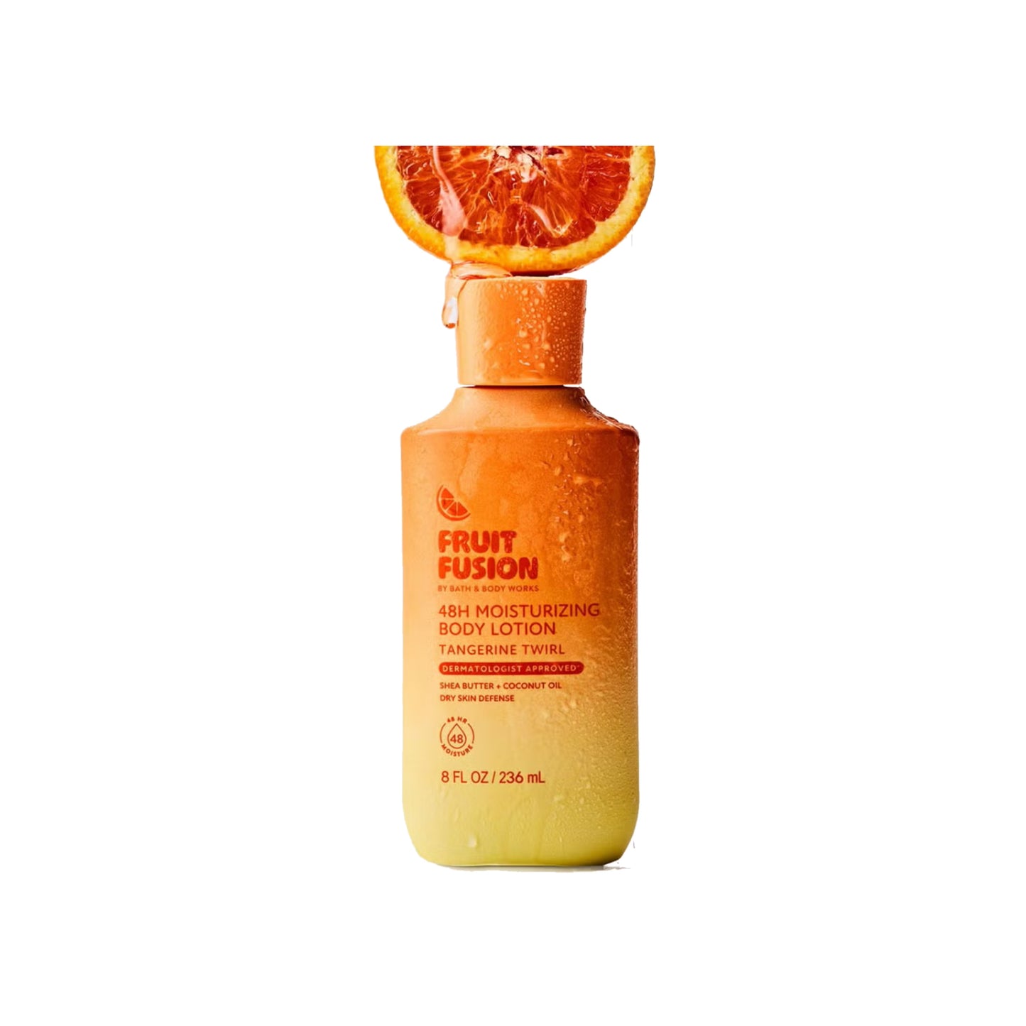 Bath and Body Works x Hilary Duff Fruit Fusion Tangerine Twirl 48H Moisturising Body Lotion (236ml) - America