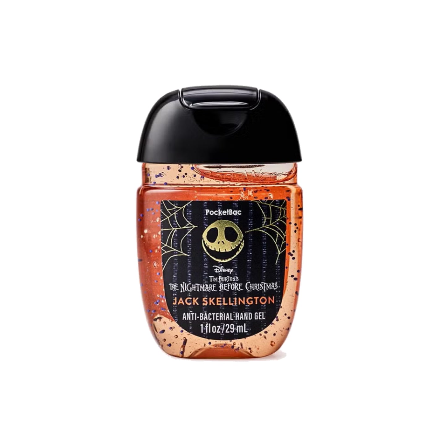 Bath and Body Works x Disney Halloween Jack Skellington PocketBac Anti-Bacterial Hand Gel (29ml) - America