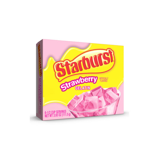Starburst All Pink Strawberry Gelatin (18g) - America