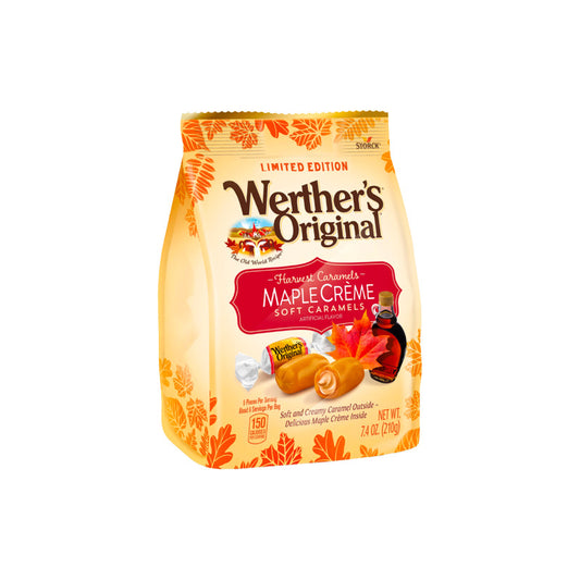 Werther's Original Harvest Caramels Maple Crème Soft Caramels (210g) - America