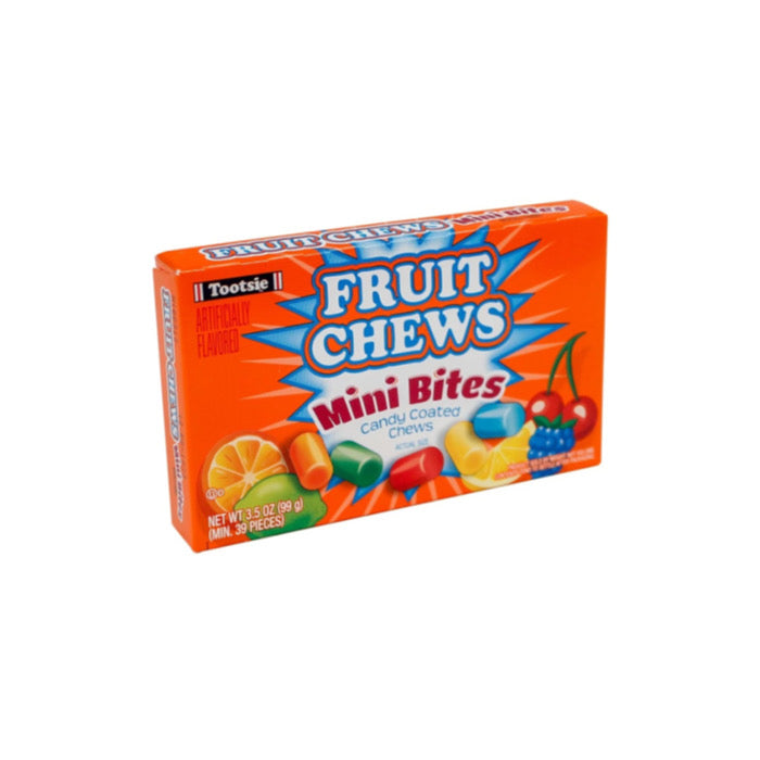 Tootsie Fruit Chews Mini Bites Candy Theatre Box (99g) - America