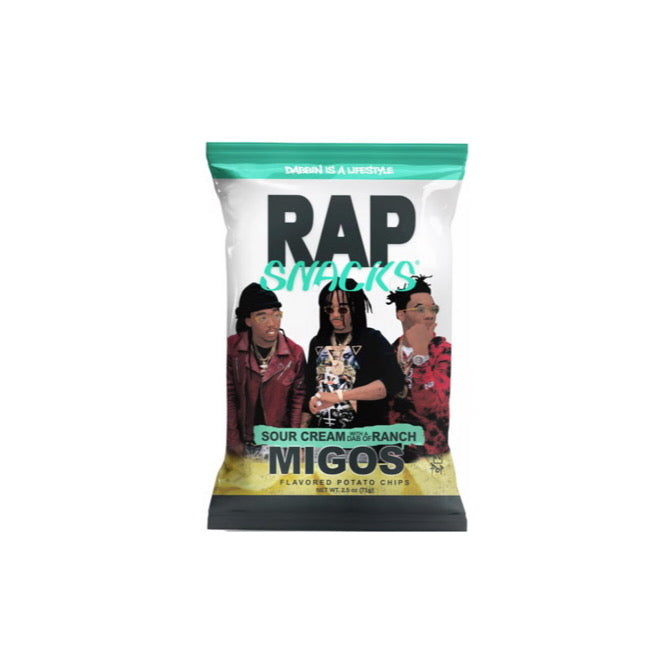 Rap Snacks Migos Sour Cream Ranch (71g) - America