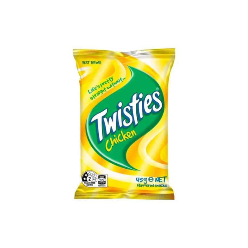 Smith’s Twisties Chicken Flavoured Snacks (45g) - Australia