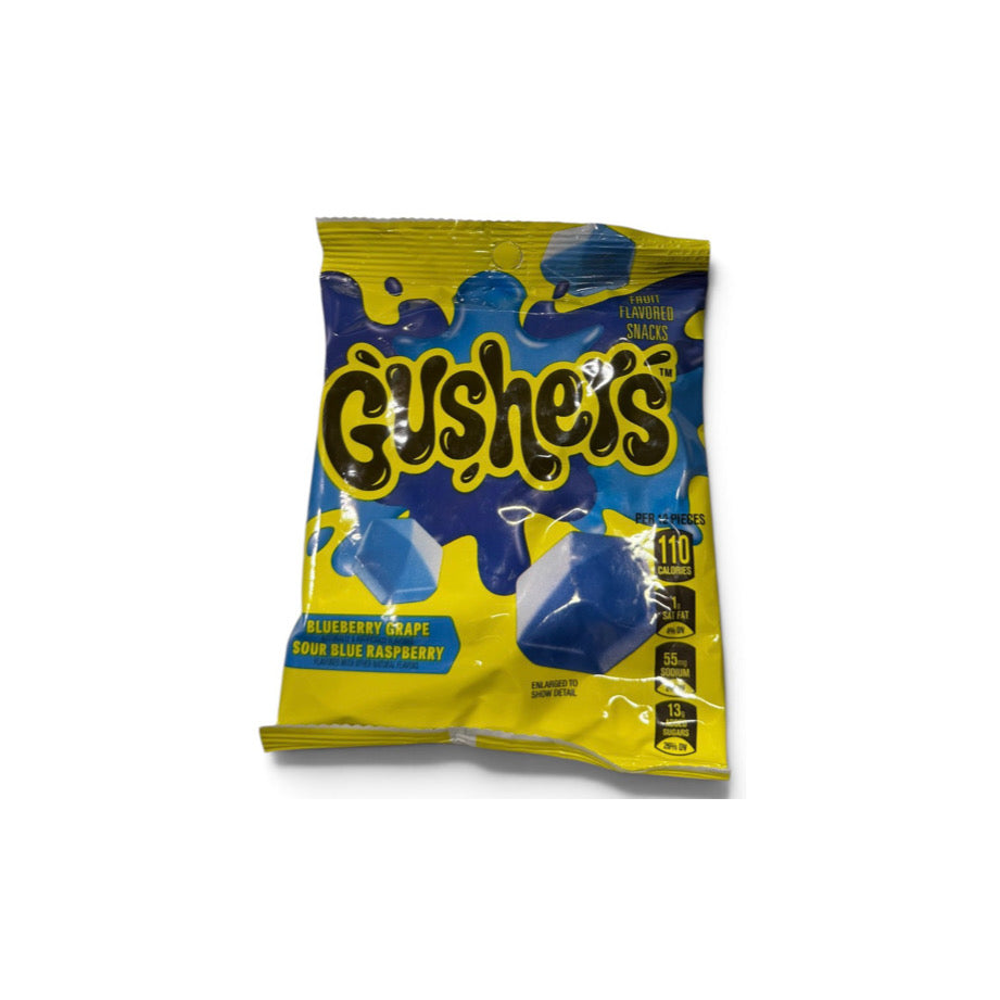 Gushers Blueberry Grape & Sour Blue Raspberry (120g) - America