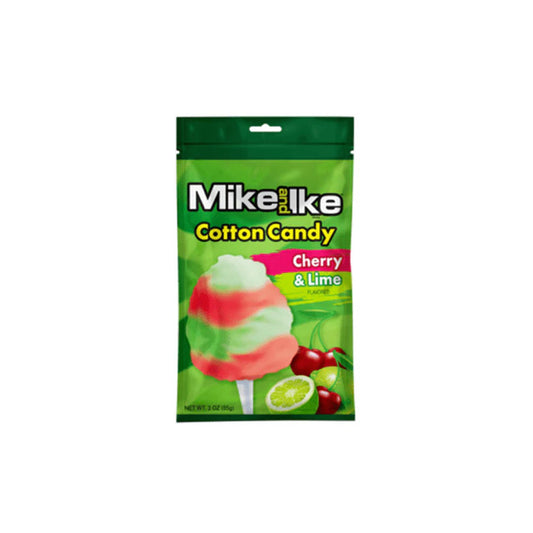 Mike and Ike Cherry & Lime Cotton Candy (85g) - America