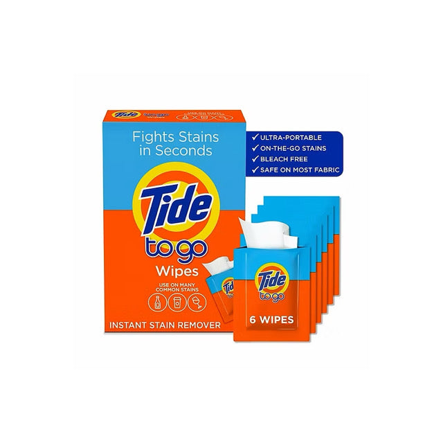 Tide To Go Instant Stain Remover Wipes 6-Pack - America