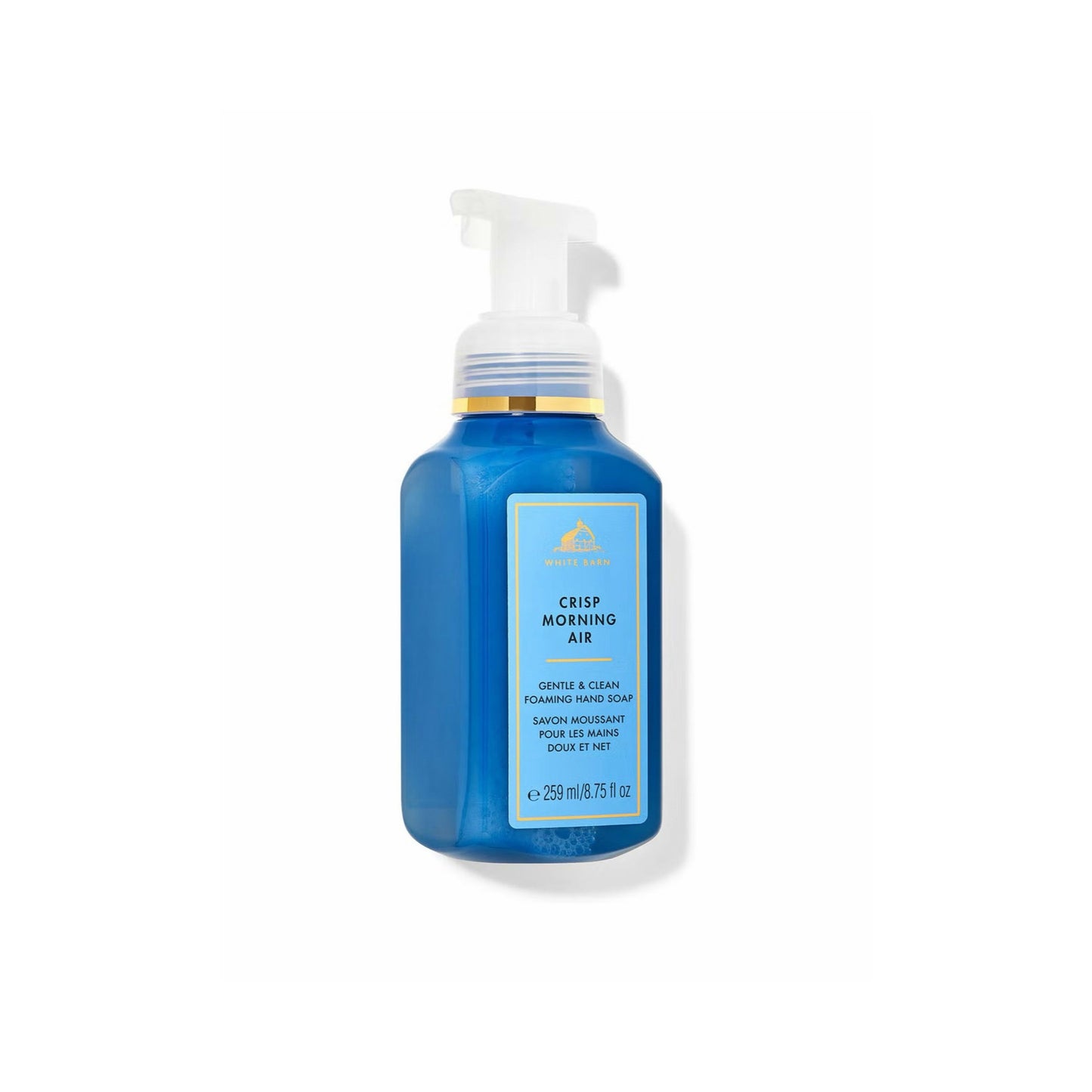 Bath and Body Works White Barn Crisp Morning Air Gentle & Clean Foaming Hand Soap (259ml) - America