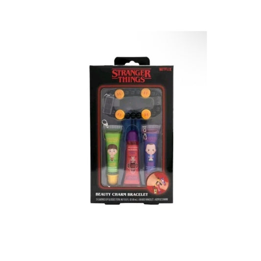 Centric Beauty Stranger Things Beauty Charm Bracelet [INCLUDES: 3x Lip Gloss & 1x Bracelet] (18ml) - America