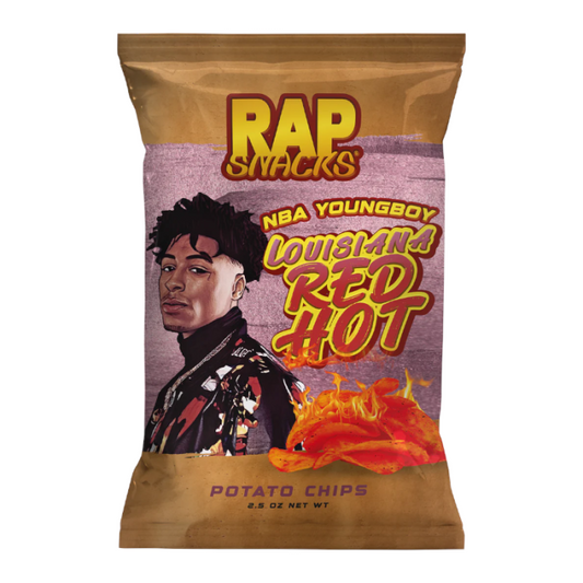 Rap Snacks NBA YoungBoy Louisiana Red Hot (71g) - America