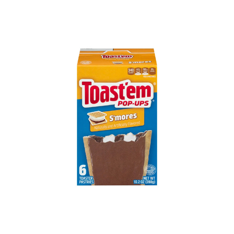 Toast’Em Pop-Ups S’mores Toaster Pastries 6-Pack (288g) - America