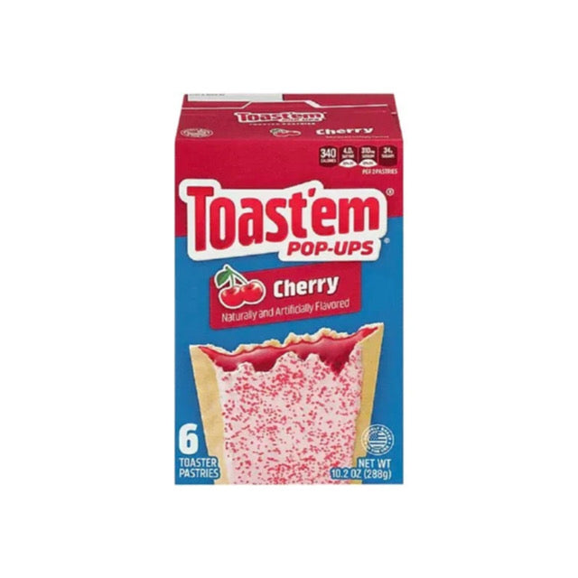 Toast’Em Pop-Ups Cherry Toaster Pastries 6-Pack (288g) - America