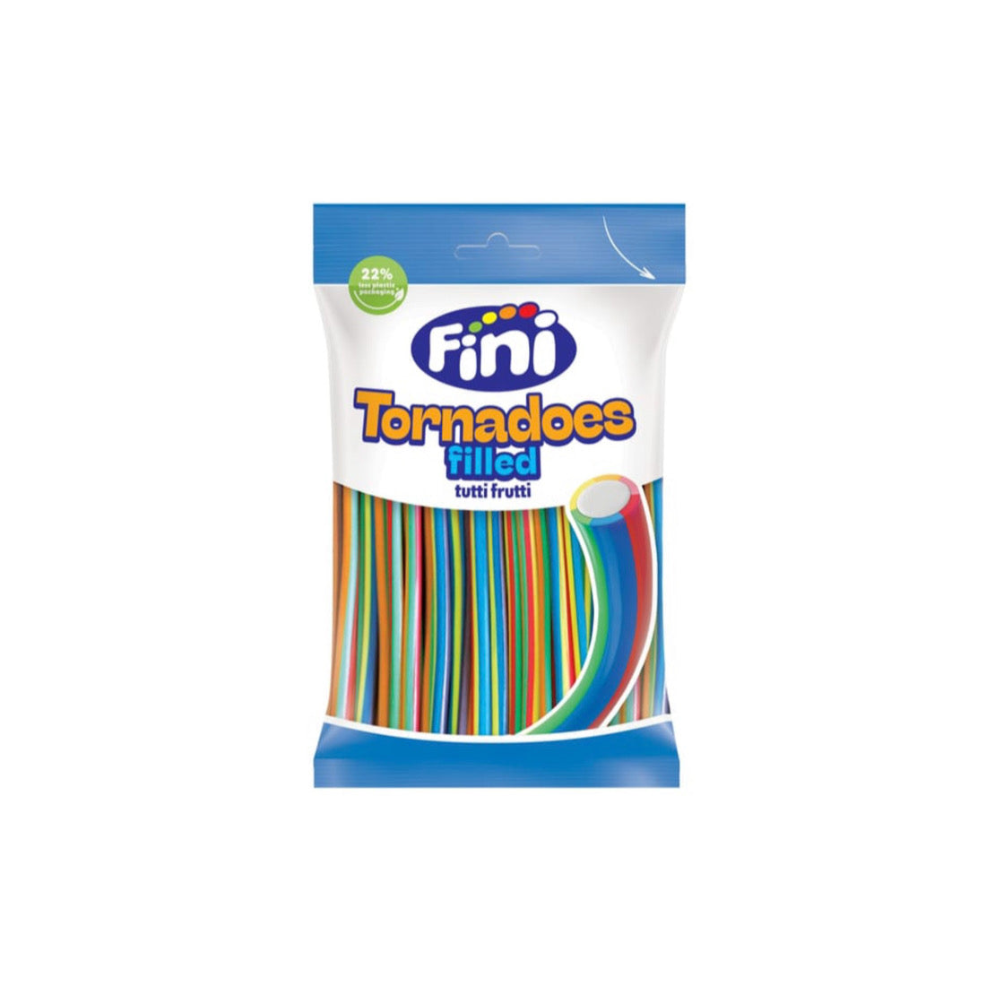 Fini Tornadoes Filled Tutti Frutti Pencils (180g) - Spain