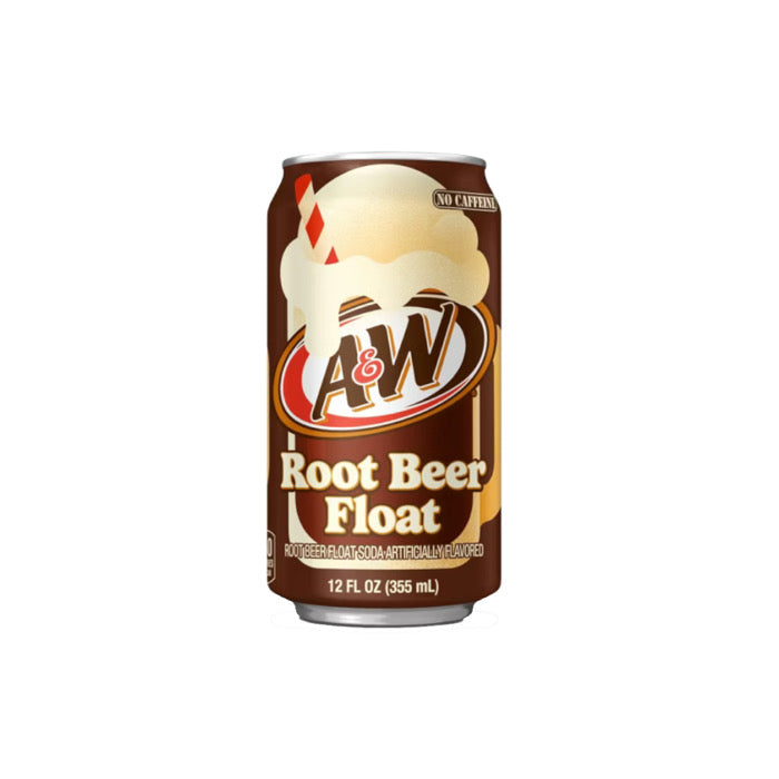 A&W Root Beer Float Soda Can (355ml) - America