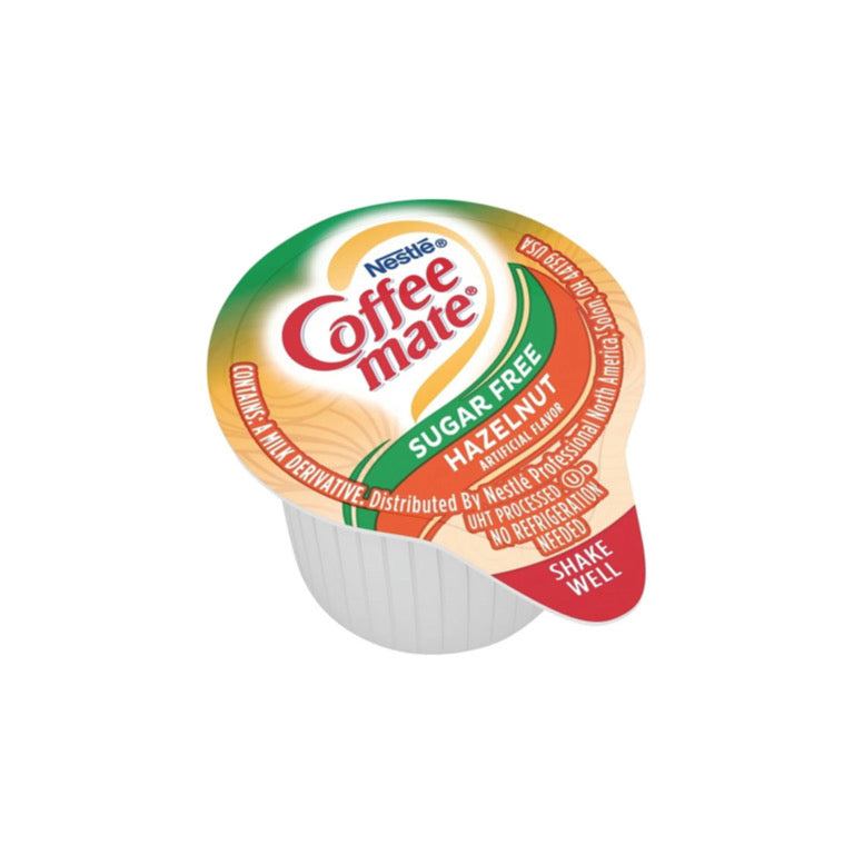 Coffee-Mate Sugar Free Hazelnut Single Serve Pod Liquid Creamer - America