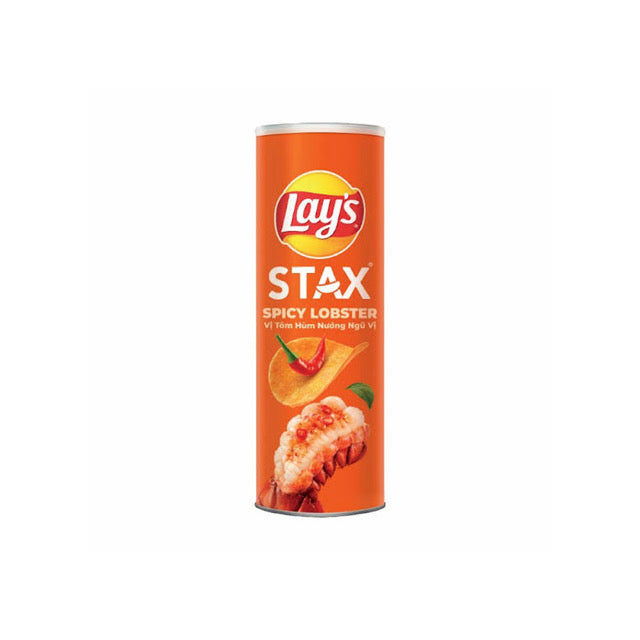 Lay’s Stax Spicy Lobster Potato Chips (90g) - Vietnam