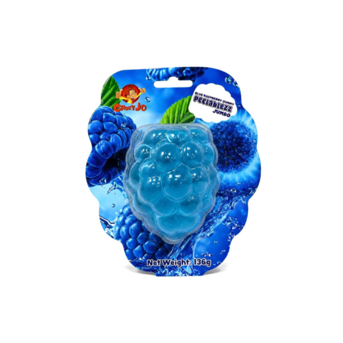 Crazy Jo NEW Peelablezz Jumbo Blue Raspberry (136g) - America