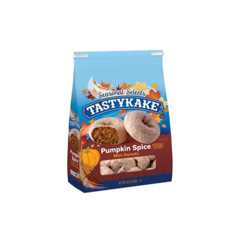 Seasonal Selects Tastykake Pumpkin Spice Mini Donuts (284g) - America