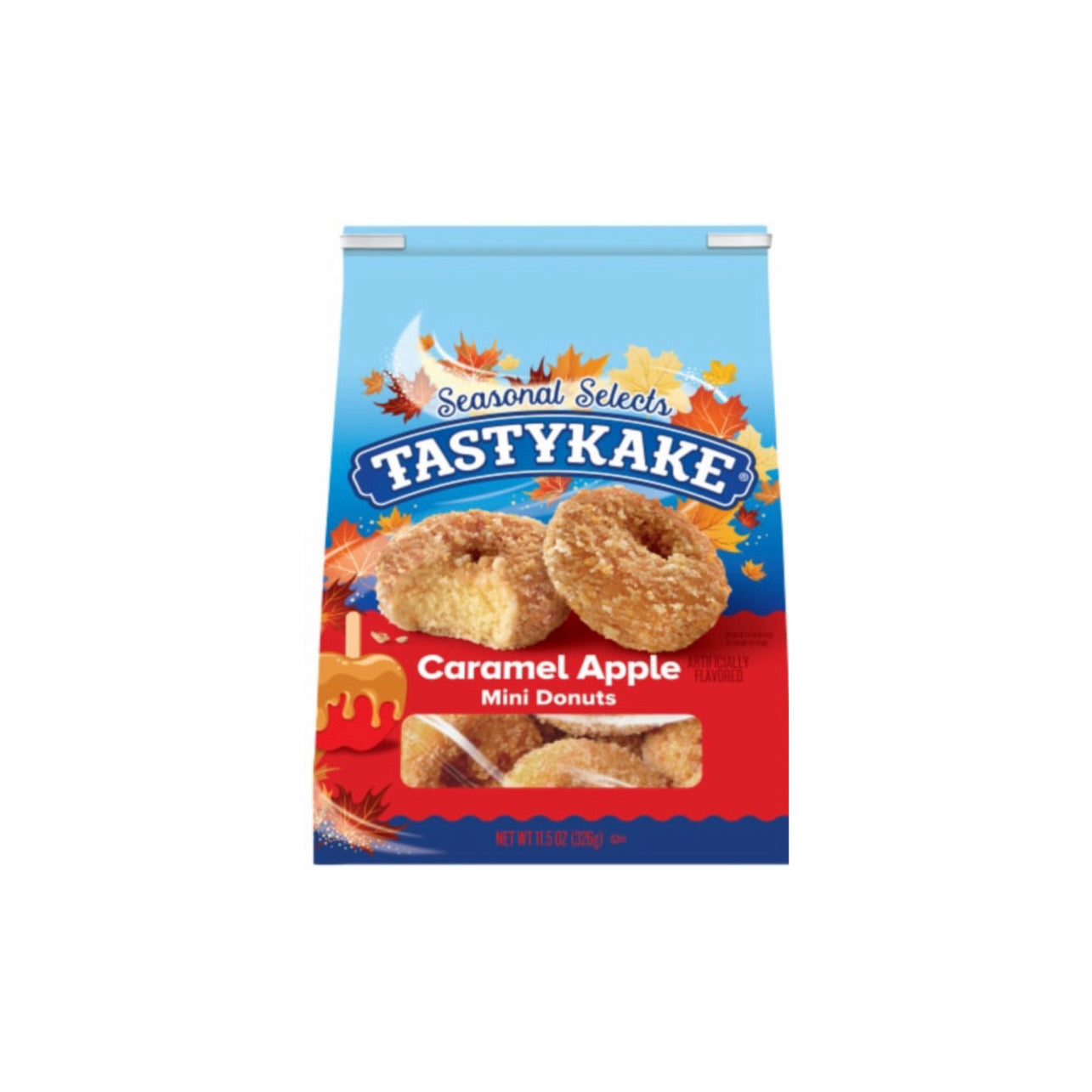 Seasonal Selects Tastykake Caramel Apple Mini Donuts (326g) - America