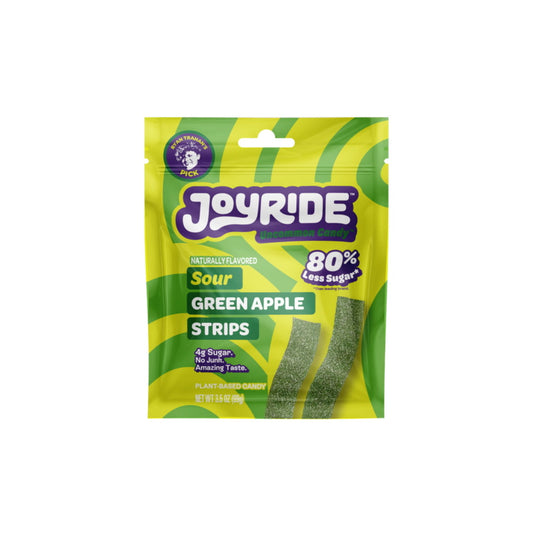 Joyride Sour Green Apple Strips (99g) - America