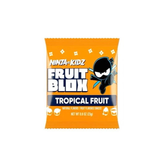 Fruit Blox Ninja Kidz Tropical Fruit Flavored Snacks (23g) - America