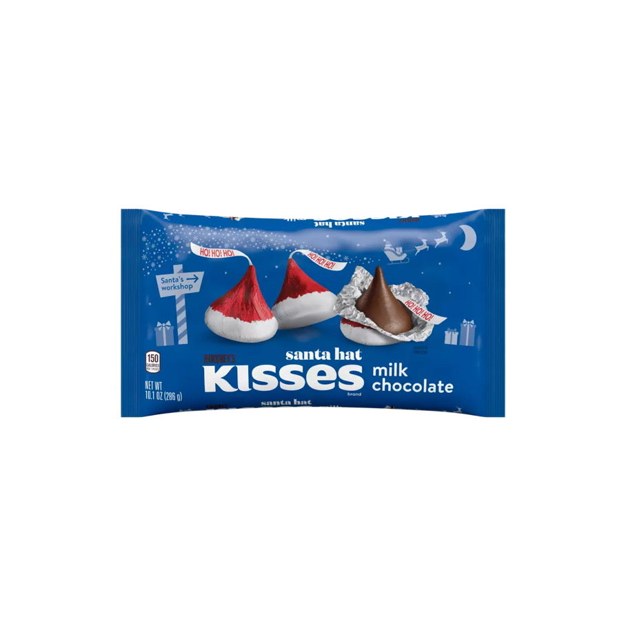 Hershey’s Kisses Milk Chocolate Santa Hats (286g) - America