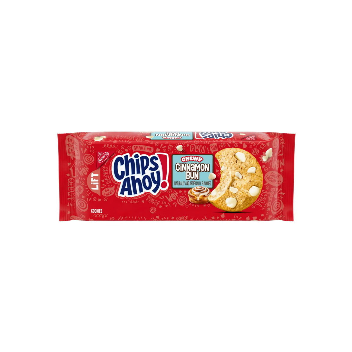 Chips Ahoy! Chewy Cinnamon Bun Cookies (271g) - America