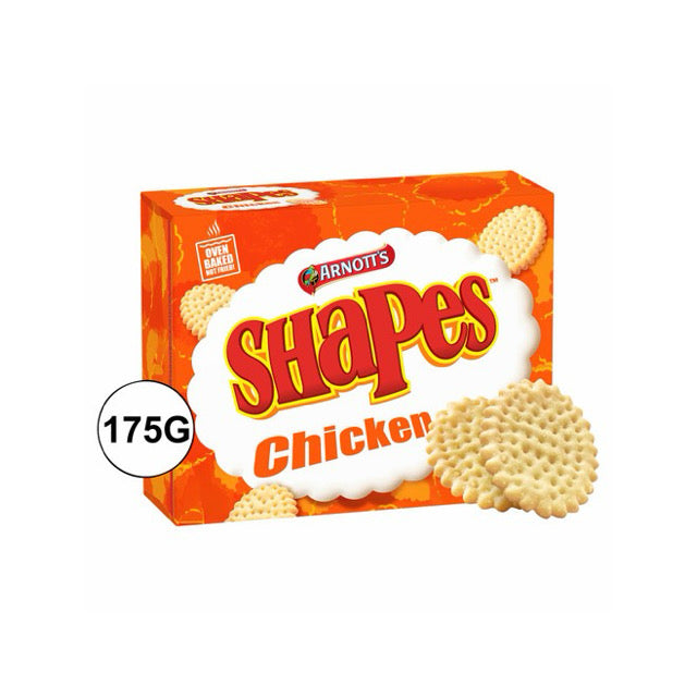 Arnott’s Shapes Chicken Crackers (175g) - Australia