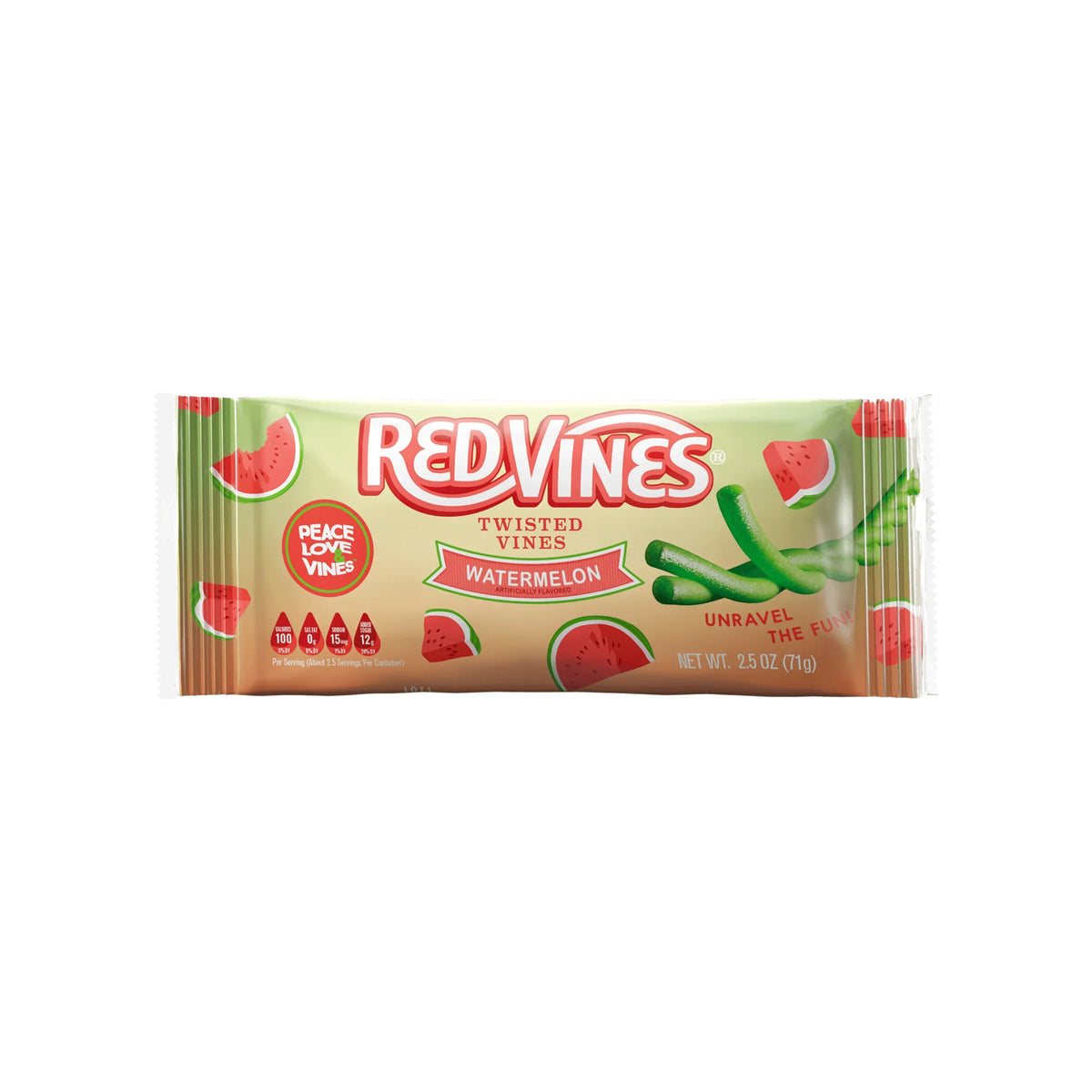 Red Vines Watermelon Twisted Vines (71g) - America