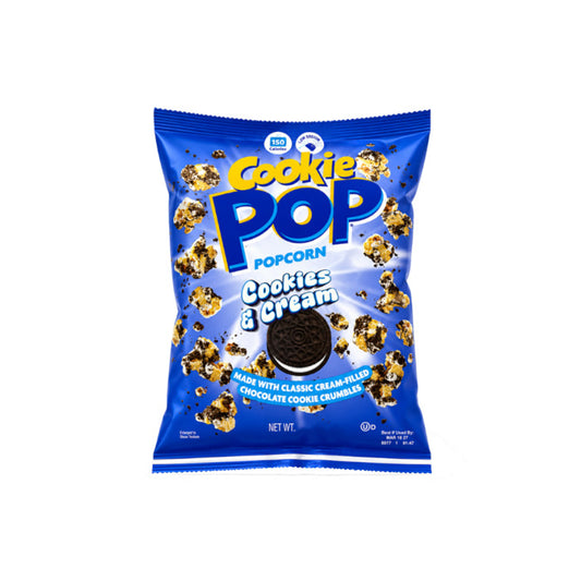 Cookie Pop Cookies & Cream Popcorn Large Bag (149g) - America