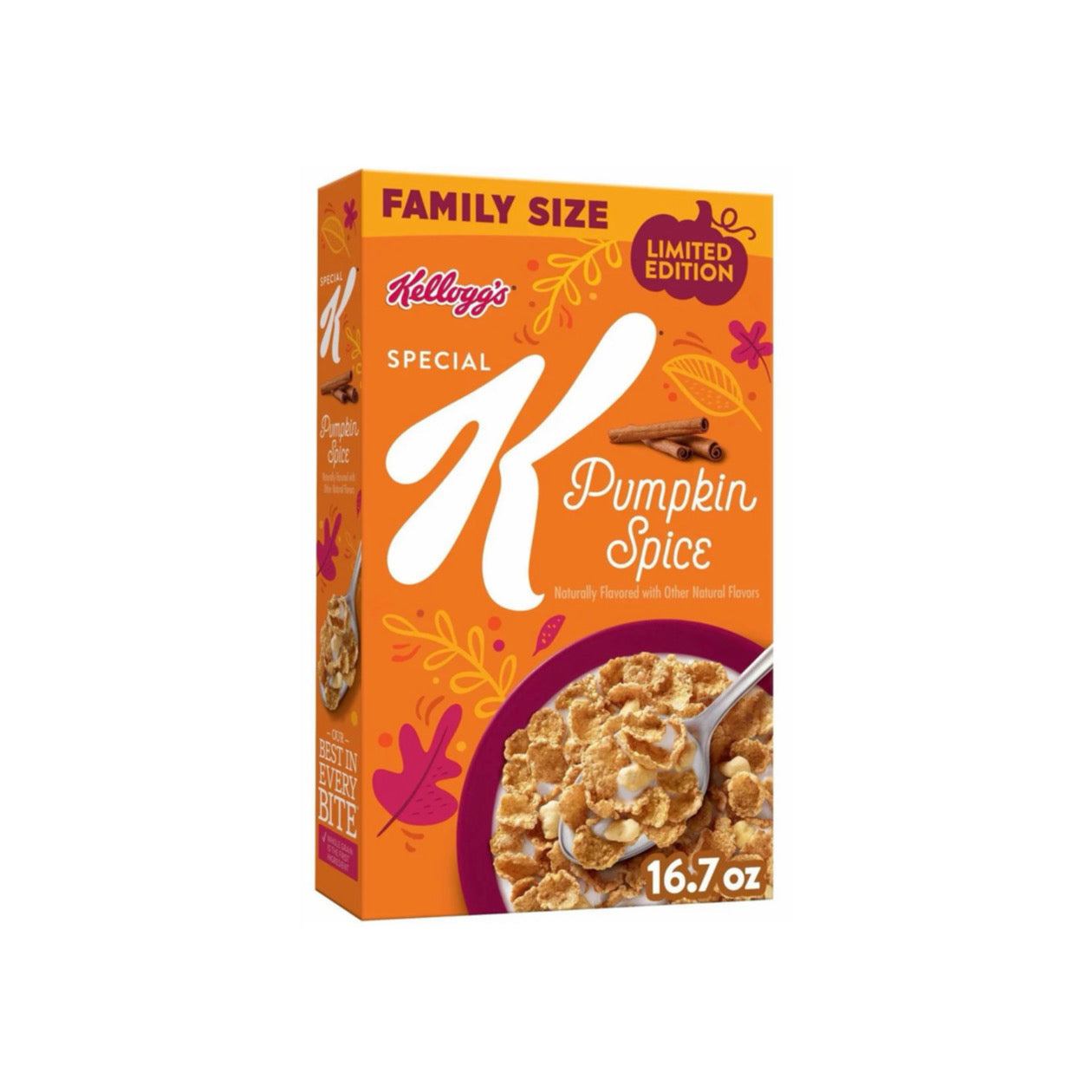 Kelloggs Special K Pumpkin Spice Cereal (473g) - America