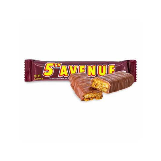 Hershey’s 5th Avenue Crunchy Peanut Butter Chocolate Bar (56g) - America