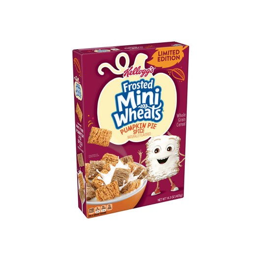Kelloggs Frosted Mini Wheat’s Pumpkin Pie Spice (567g) - America