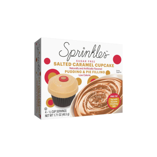 Sprinkles Sugar Free Salted Caramel Cupcake Pudding & Pie Filling (48g) - America
