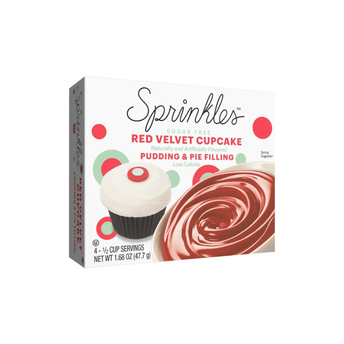 Sprinkles Sugar Free Red Velvet Cupcake Pudding & Pie Filling (48g) - America