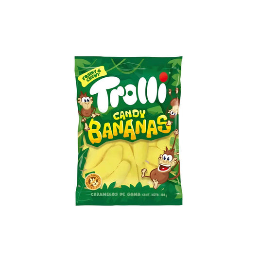 Trolli Candy Bananas Peg Bag (100g) - Germany