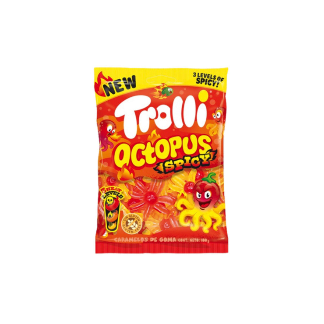 Trolli Spicy Octopus (100g) - EU
