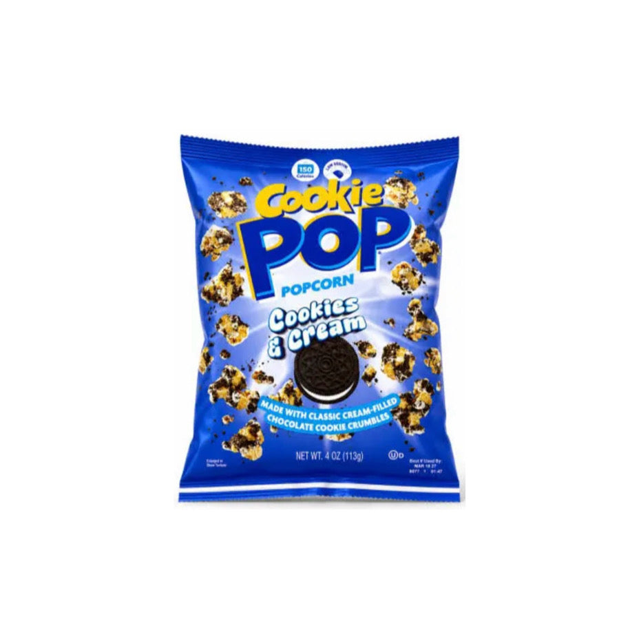 Cookie Pop Cookies & Cream Popcorn (113g) - America