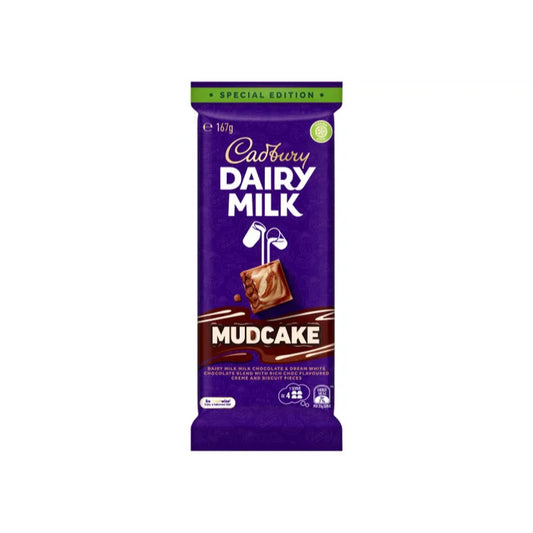 Cadbury Dairy Milk Mud Cake Block (167g) - Australia (SLIGHTLY MELTED)