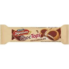 Mcvities Digestives Choc Tops (100g) - Australia