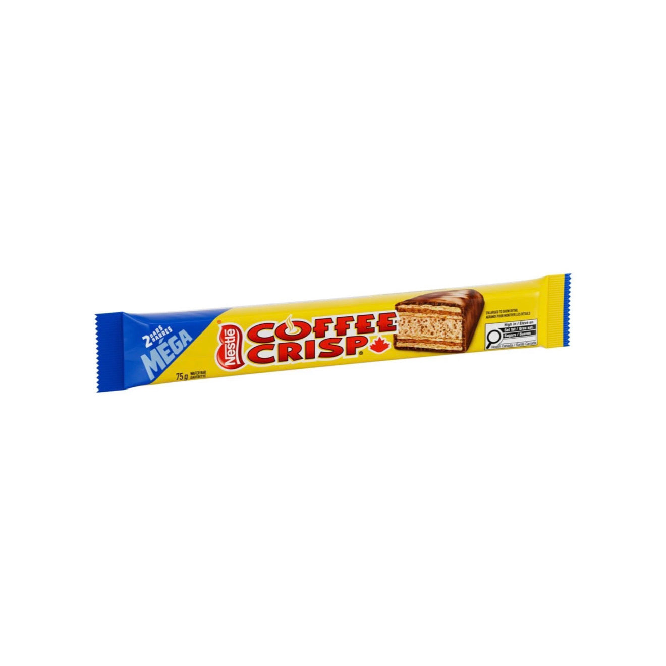 Nestle Coffee Crisp 2pk King Size (75g) - Canada