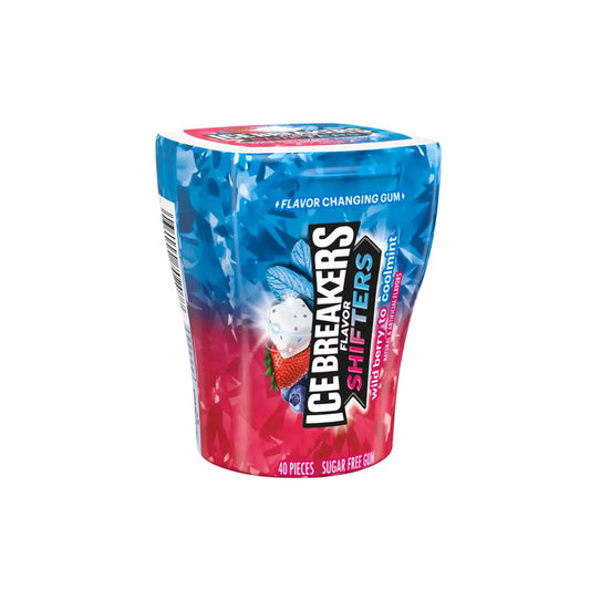 Icebreakers Flavor Shifters Wild Berry to Cool Mint Flavor Changing Gum (92g) - America