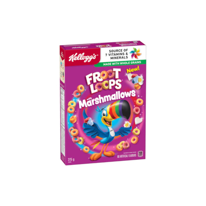 Kellogg’s Froot Loops with Marshmallows Cereal (315g) - Canada